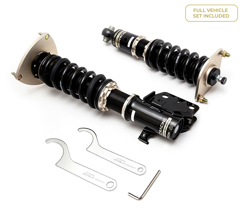 BC Racing A-34-BR-RS 10/5 Coilovers – Honda Integra DC2 (Eyelet) (A-34-BR-RS)