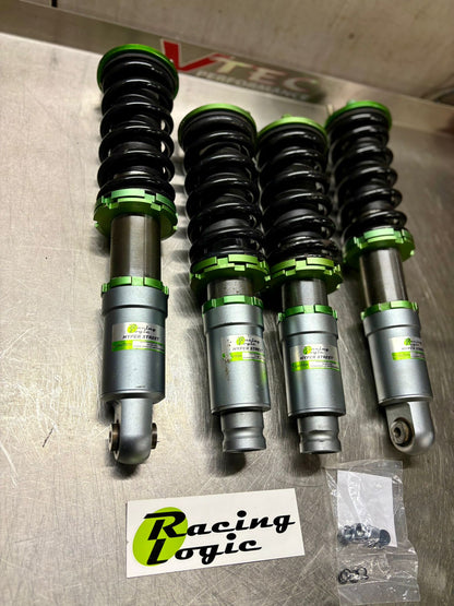 Racing Logic Fully Adjustable Coilovers (Eye Fitment) – Honda Integra Type R DC2 / Honda Civic EG6, EG9