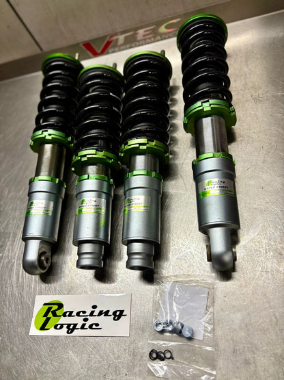 Racing Logic Fully Adjustable Coilovers (Eye Fitment) – Honda Integra Type R DC2 / Honda Civic EG6, EG9