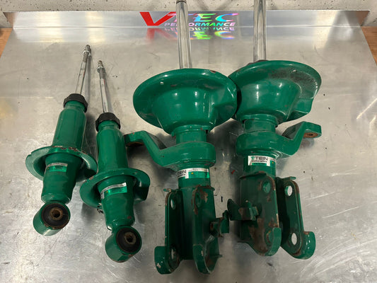 TEIN EnduraPro Front & Rear Shocks – Honda Civic Type R EP3 (2001–2005)  (Part Nos.: VSA84-A1MS2-L / VSA84-A1MS2-R / VSA23-A1MS2)