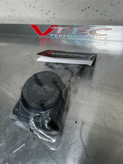 SpeedFactory Black Billet Distributor Cap Delete – Honda B18 GSR / Type R (Part No. SF-02-083)