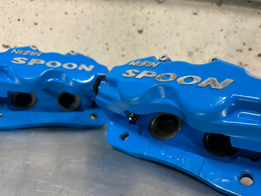 Spoon Sports 4 Pot Twinblock Brake Caliper Set Honda Civic EG EK Integra Type-R DC2 92-00 (45020-DCR-G00) (Refurbished)